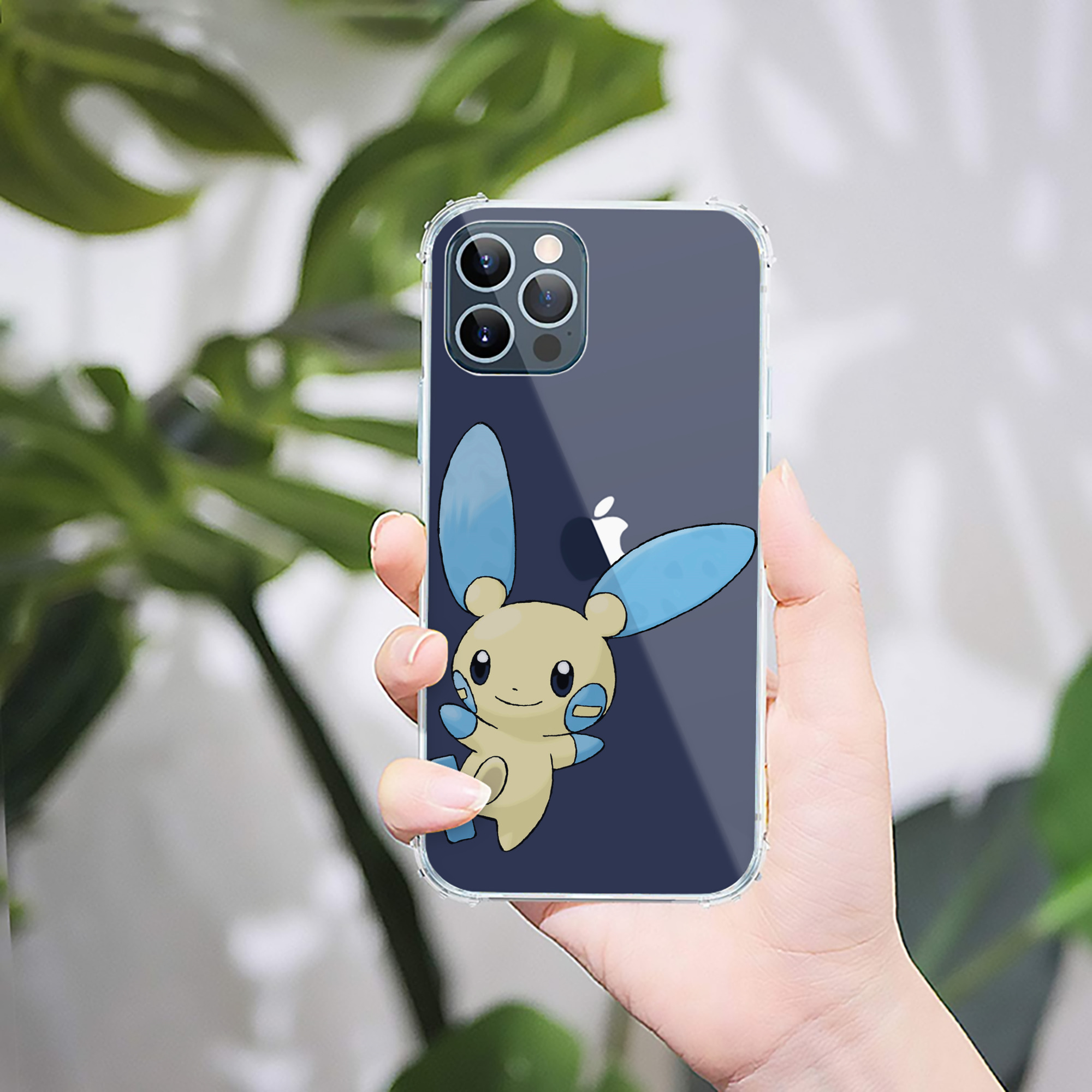 （画像用） ポケットモンスター Pokémon 【iPhone 12シリーズ対応】透明スマホケース（クリアソフトケース）